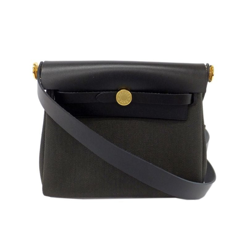 Hermes Herbag Her Bag Mini Toile Ash Vash Hunter K Carved Around