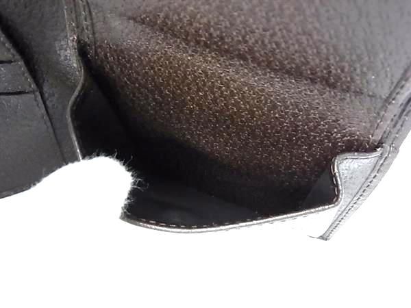 Gucci 04862 GG Canvas And Leather Fold Wallet Coin Purse Billfold Brown Fg6842