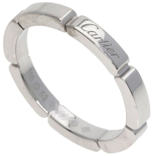Cartier Maillon Panthère 53 Ring 18K White Gold