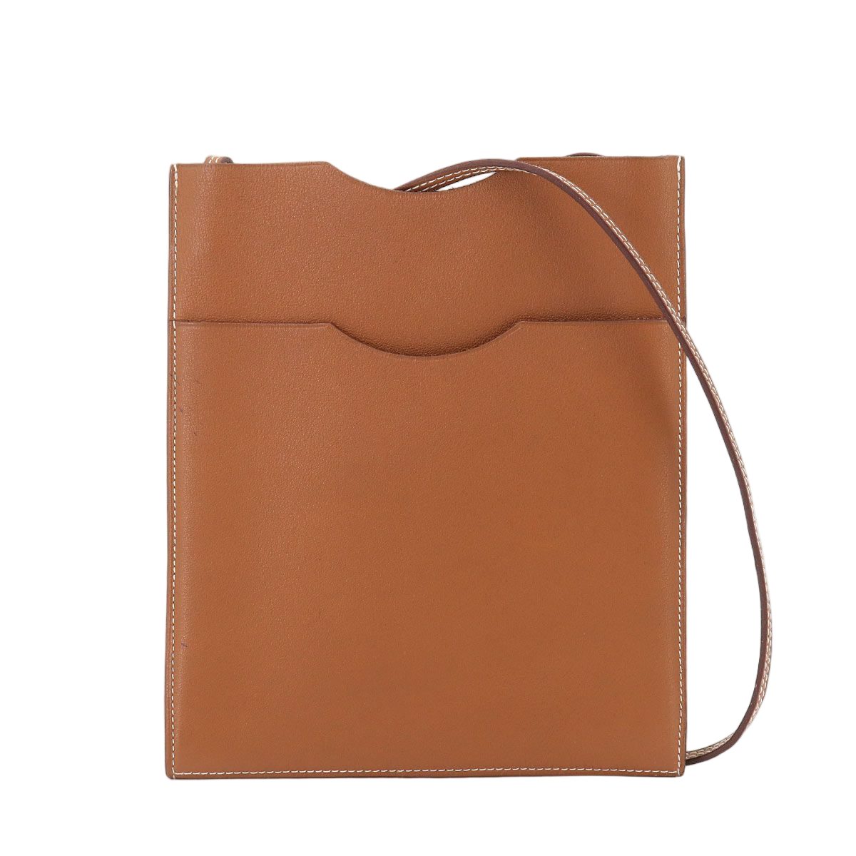 Hermes Onimetou 2 PM Shoulder Bag Pochette Swift Gold