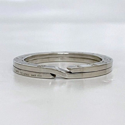 Bulgari Key Ring Silver Logomania Polished Ag 925