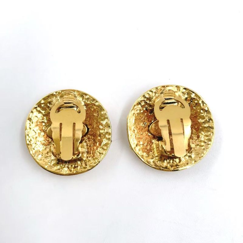 Chanel Coco Mark GP Gold Earrings