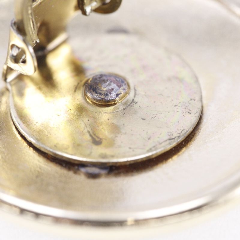 Hermes Horns Gold Plated Ladies 16.3g Earrings