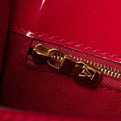 Louis Vuitton Vernis Monceau BB Handbag Shoulder Bag 2WAY M91579 Rose Andian