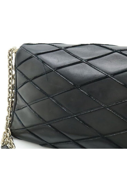 Louis Vuitton Maltage Go-14 mm Chain Bag Shoulder Leather Noir
