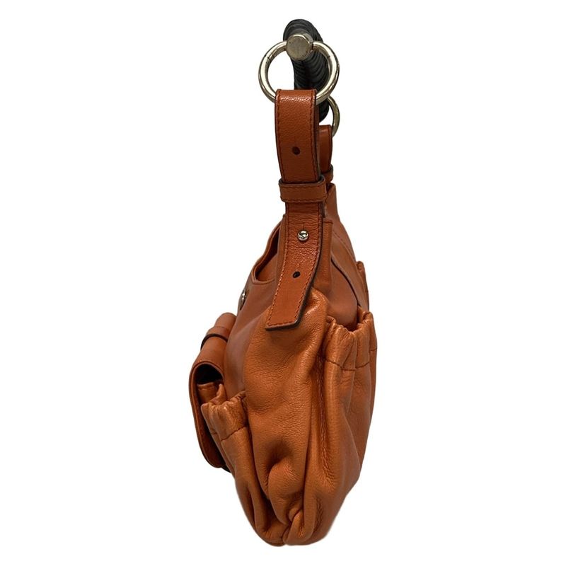 Yvessaint Laurent Rivegauche (ysl) Mombasa 121615 Orange Leather