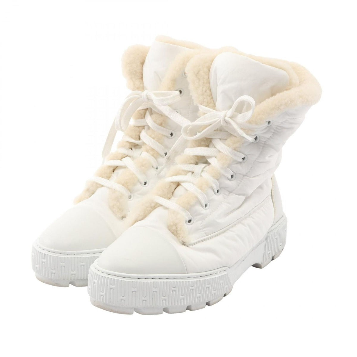Hermes Boots Fresh Snow