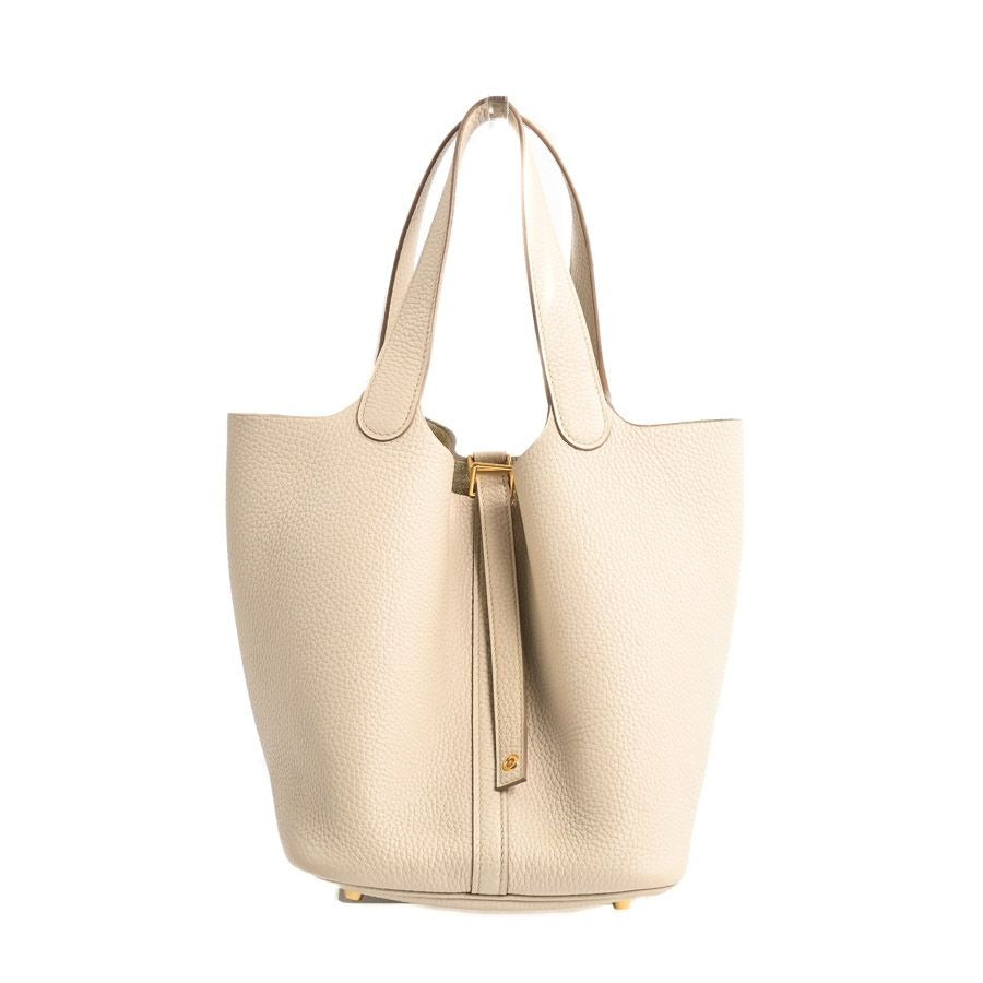 Hermes Handbag Picotin Lock MM Beton