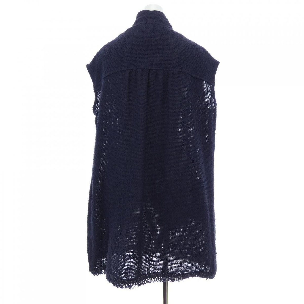 Chanel Vest Navy — view 2