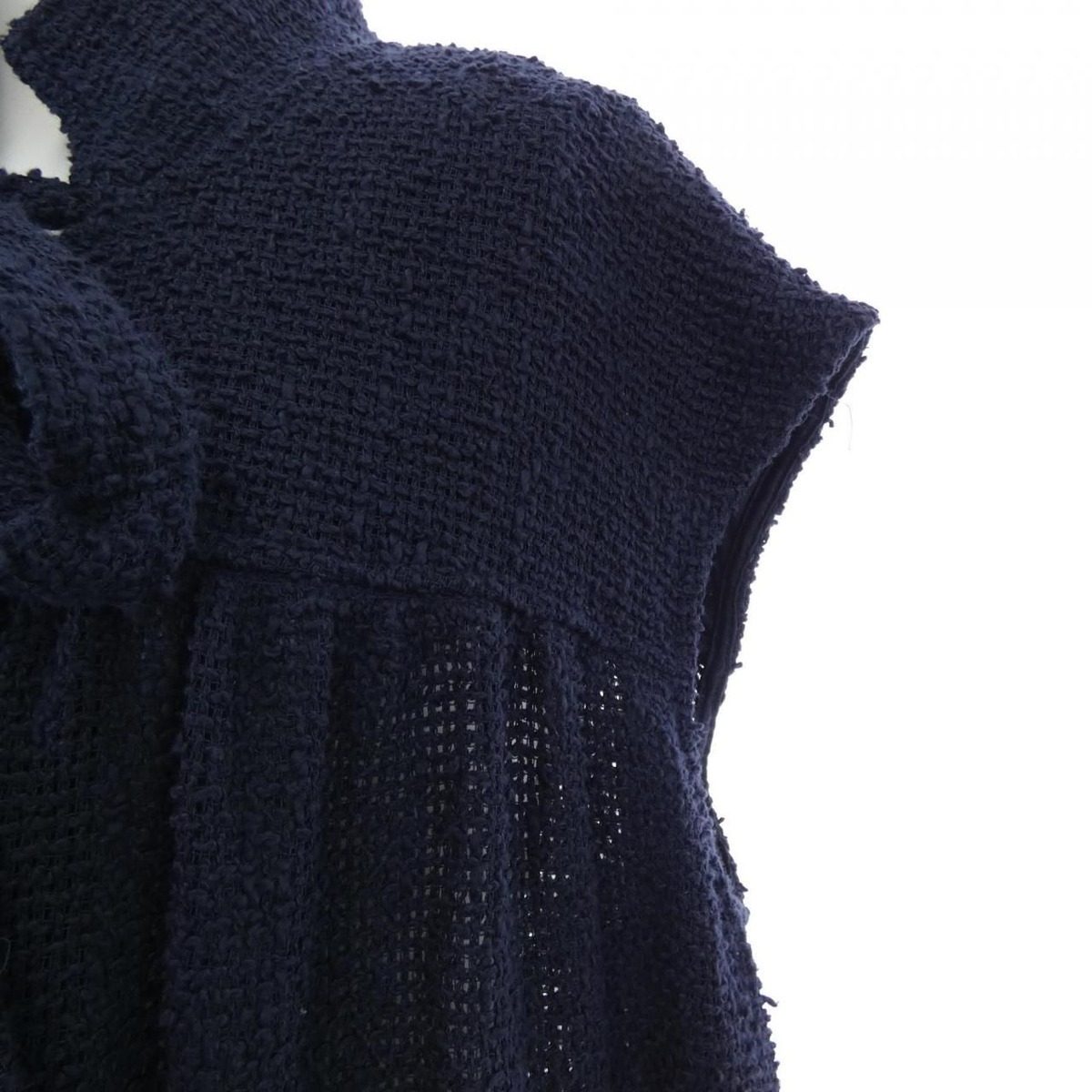 Chanel Vest Navy — view 6