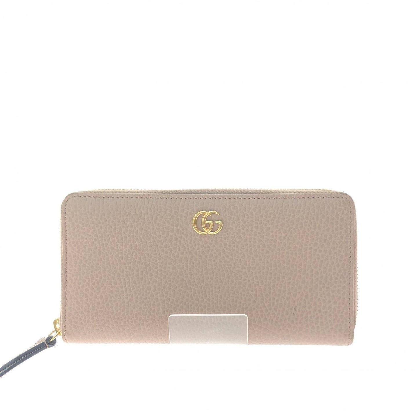 Gucci Women's Long Wallet Zip Around Wallet Petit Marmont Gold Hardware GG