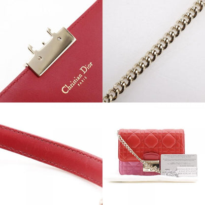 [dior] Christian Dior Chain Shoulder Cannage 2WAY Clutch S0252otri M79D