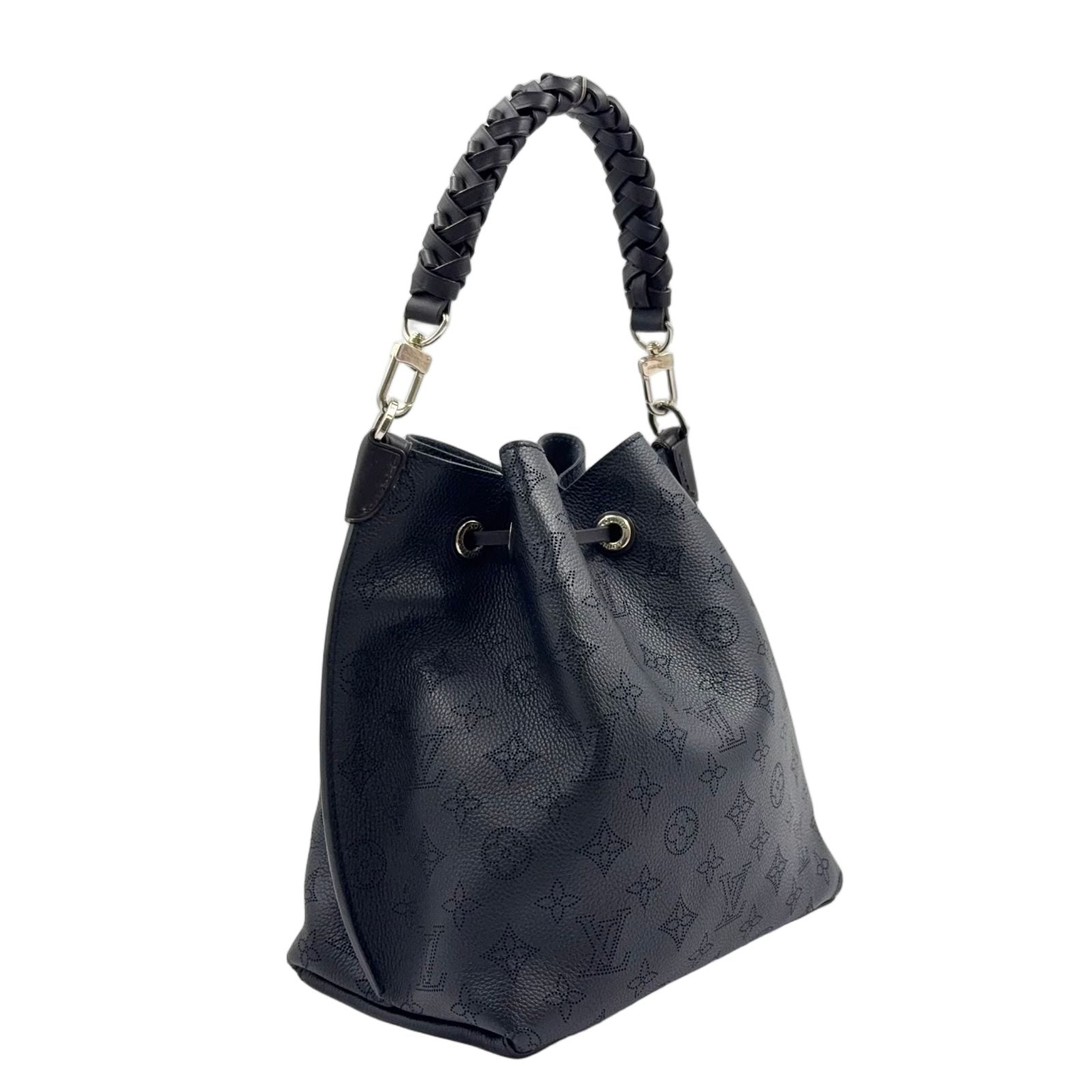 Louis Vuitton Monogram Mahinamuria Mahina 2-Way Shoulder Leather Calf Black — view 2