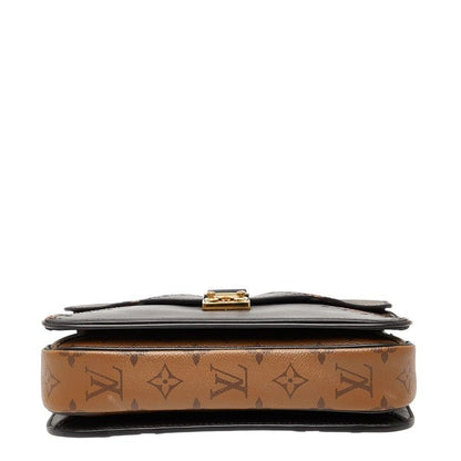 Louis Vuitton Monogram Reverse Pochette Metis MM Handbag Shoulder Bag 2WAY