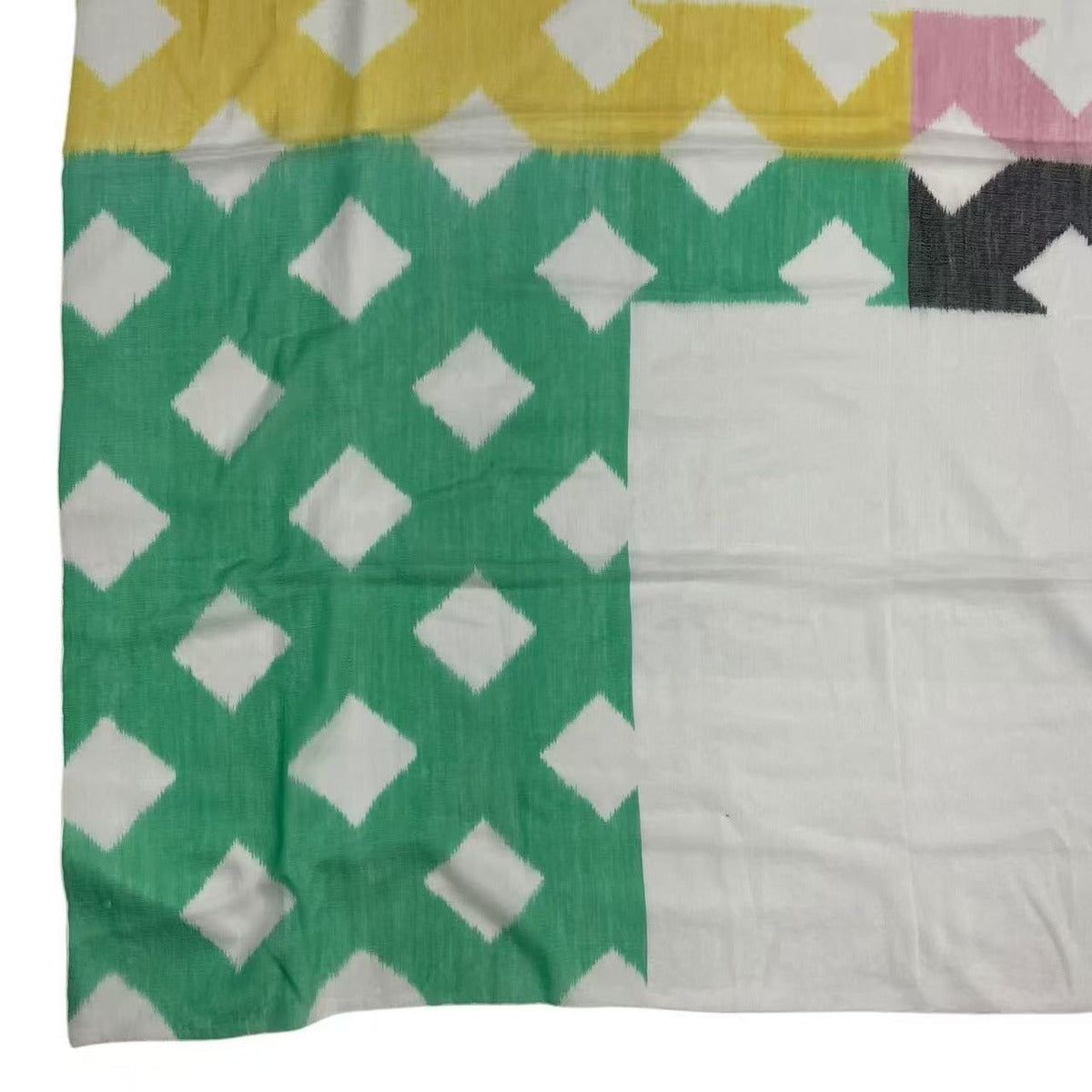 Hermes Carre 140 Juan Scarf Cashmere Silk Logo Shawl Multicolor — view 6