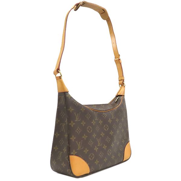Louis Vuitton Shoulder Bag Boulogne 30 Monogram Canvas Monogram Gold Hardware