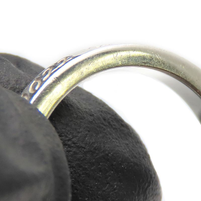 Tiffany & Co Ring - Ring Notes Narrow New York 925 Silver Approx 2.4g Silver