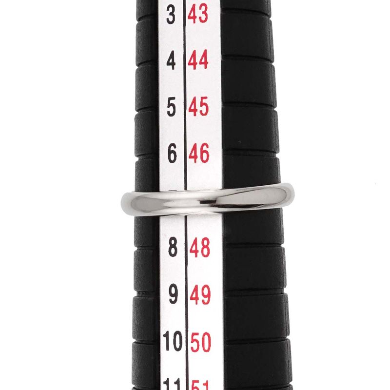 Cartier 1895 Classic #47 Ring Pt Width 25mm (010in) Platinum Ring Classic Ring