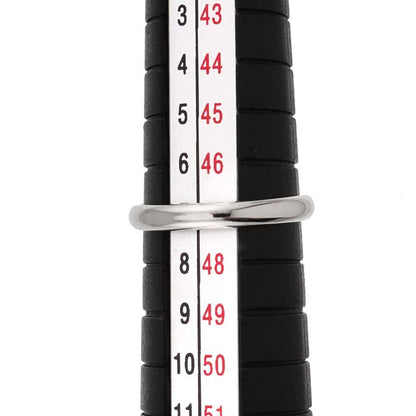 Cartier 1895 Classic #47 Ring Pt Width 25mm (010in) Platinum Ring Classic Ring