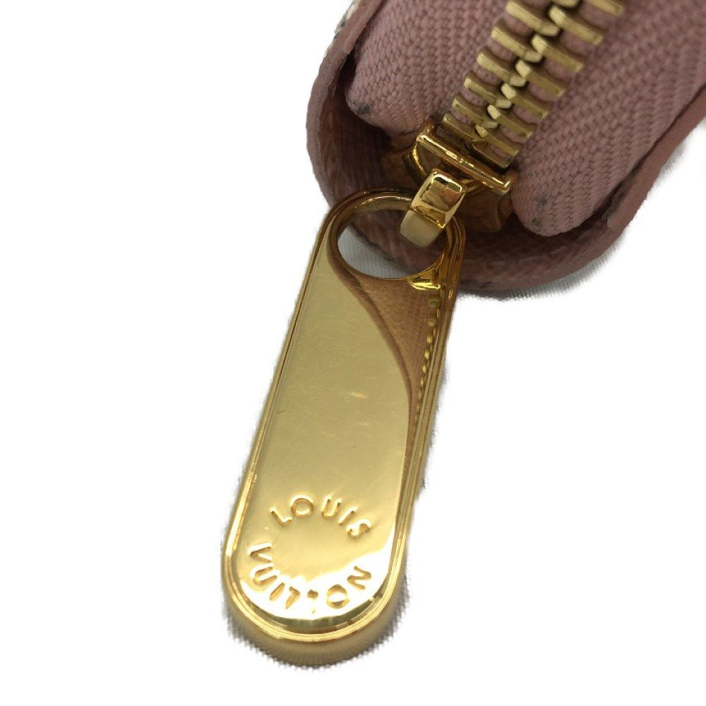 Louis Vuitton Zippy Wallet Damier Azur Rose Ballerine