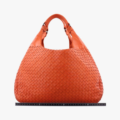 Bottega Veneta Campana Intrecciato Orange Lambskin B02699459y