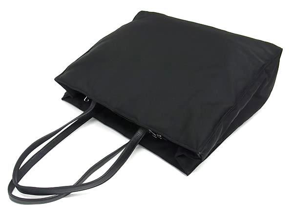 Prada Tessuto Nylon Tote Bag Shoulder Bag Men Ladies Black Ax3857