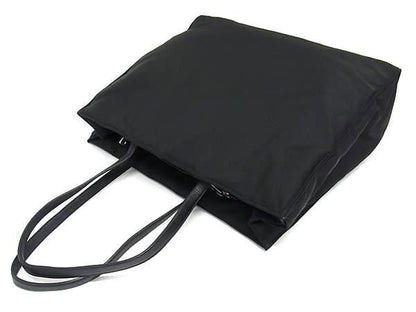 Prada Tessuto Nylon Tote Bag Shoulder Bag Men Ladies Black Ax3857