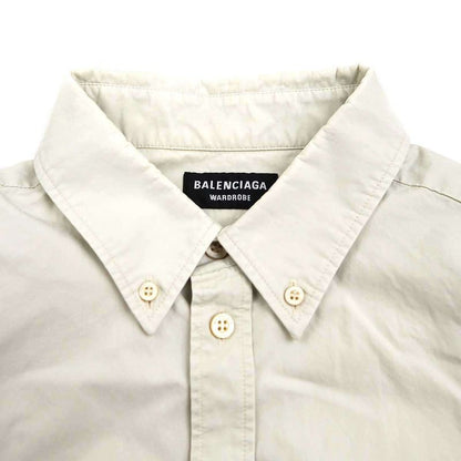 Balenciaga Property Oversize D Shirt 703843 Tkm01 Grayish 38