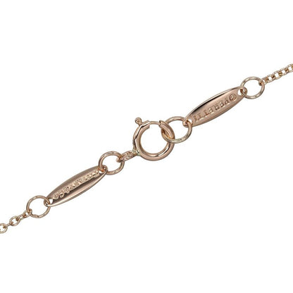 Tiffany & Co By-the-yard Pear-shaped 18K Pink Gold And Diamonds Ladies 2.25g