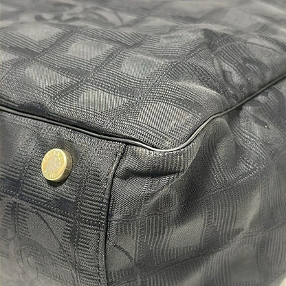 Chanel New Travel Line Tote GM Black Leather