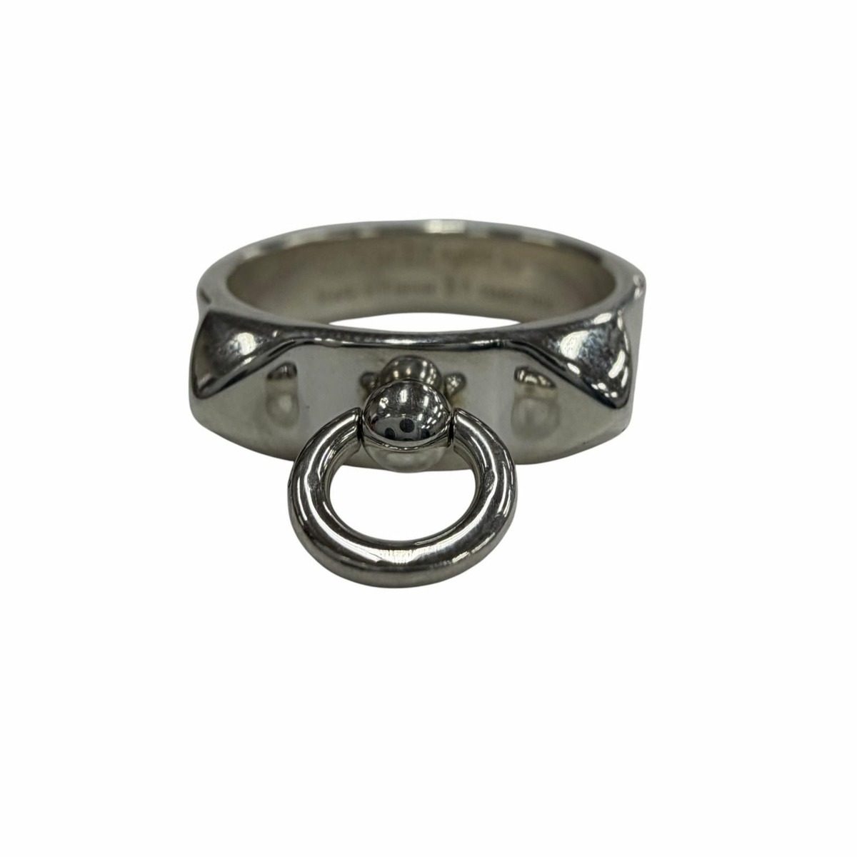 Hermes Collier de Chien PM Ring Silver 51 Weight — view 4