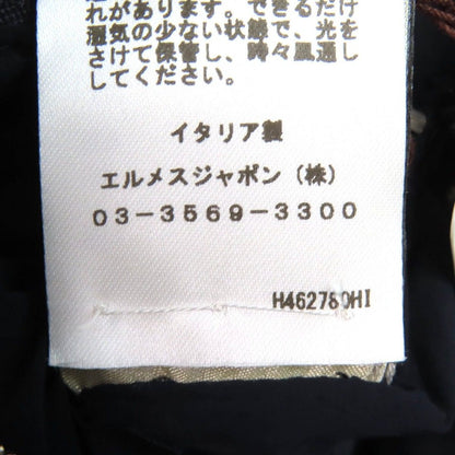 Hermes Series Button Jacket Navy 44 Hanger with Garment Recommended — view 11