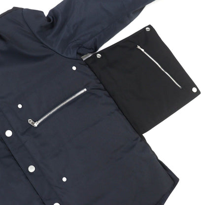 Hermes Series Button Jacket Navy 44 Hanger with Garment Recommended — view 5