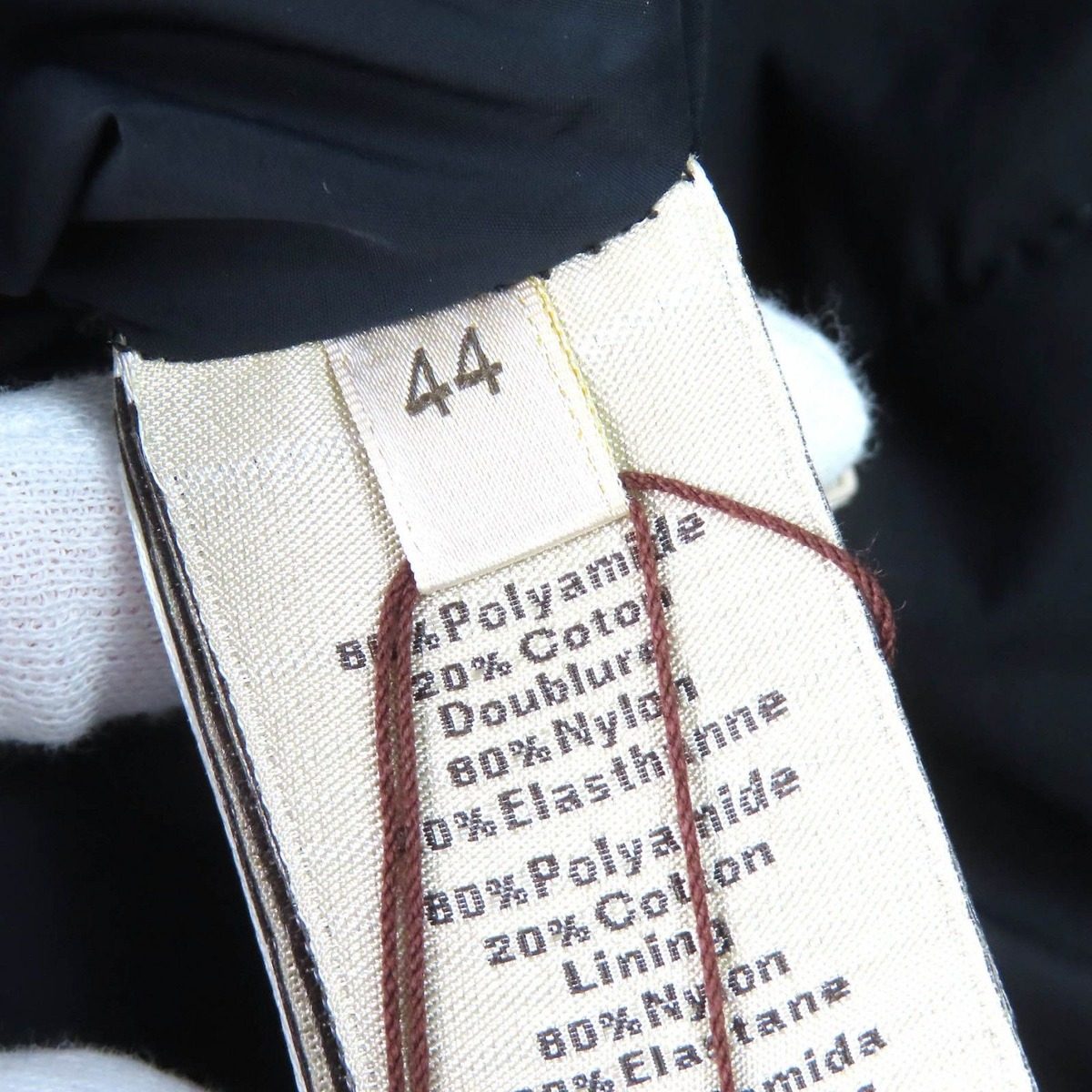 Hermes Series Button Jacket Navy 44 Hanger with Garment Recommended — view 9