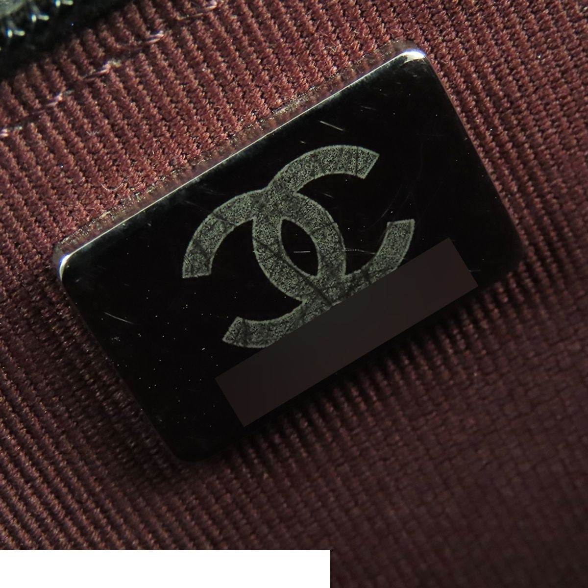 Chanel Chain Wallet Black Silver Caviar Leather Quilted Pochette Shoulder Bag — view 7