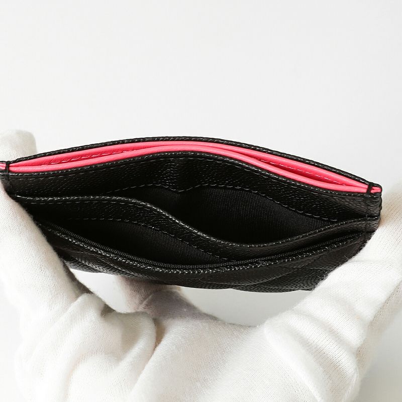 Chanel Pass Case (commuter Pass Holder) CARD CASE Black