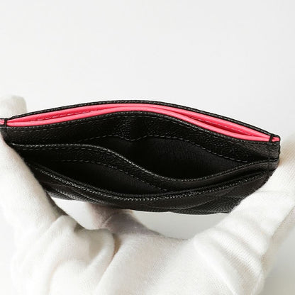 Chanel Pass Case (commuter Pass Holder) CARD CASE Black