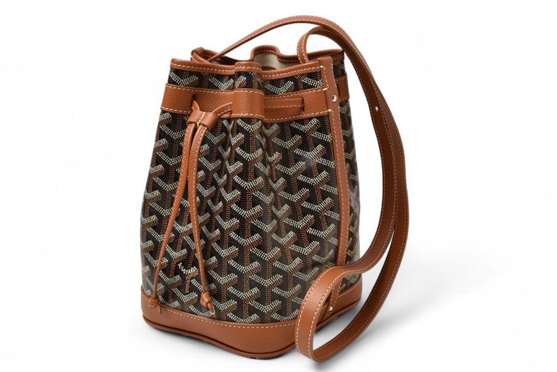 Goyard Bag Shoulder Bag Goyard Petit Flo Bucket Bag Peflotpmlty50cl50p Black