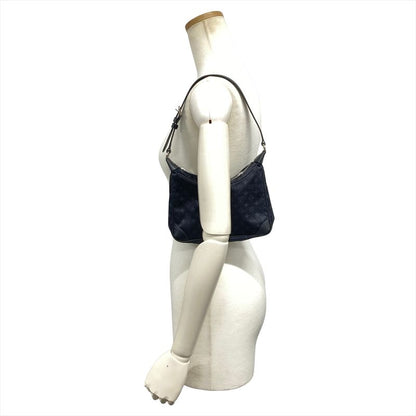 Louis Vuitton Little Boulogne Noir Black Shoulder Bag Monogram Satin M92142