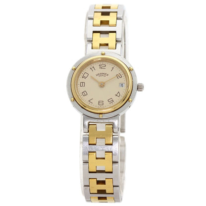 Hermes Clipper Vintage Belt Watch SS Ssxgp