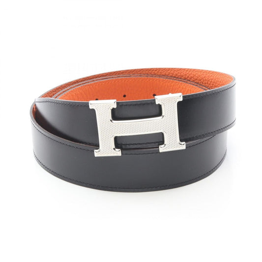 Hermes Belt Constance Guilloche Calf