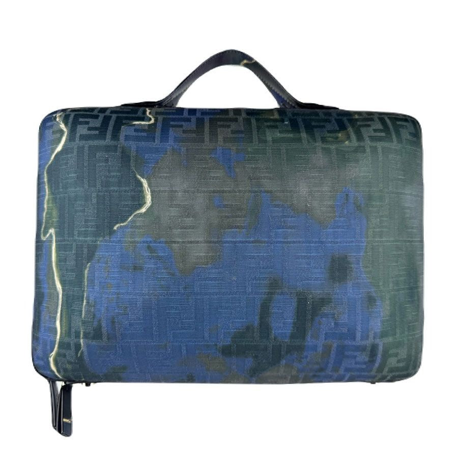 Fendi Shoulder Bag Shoes Blue X Green