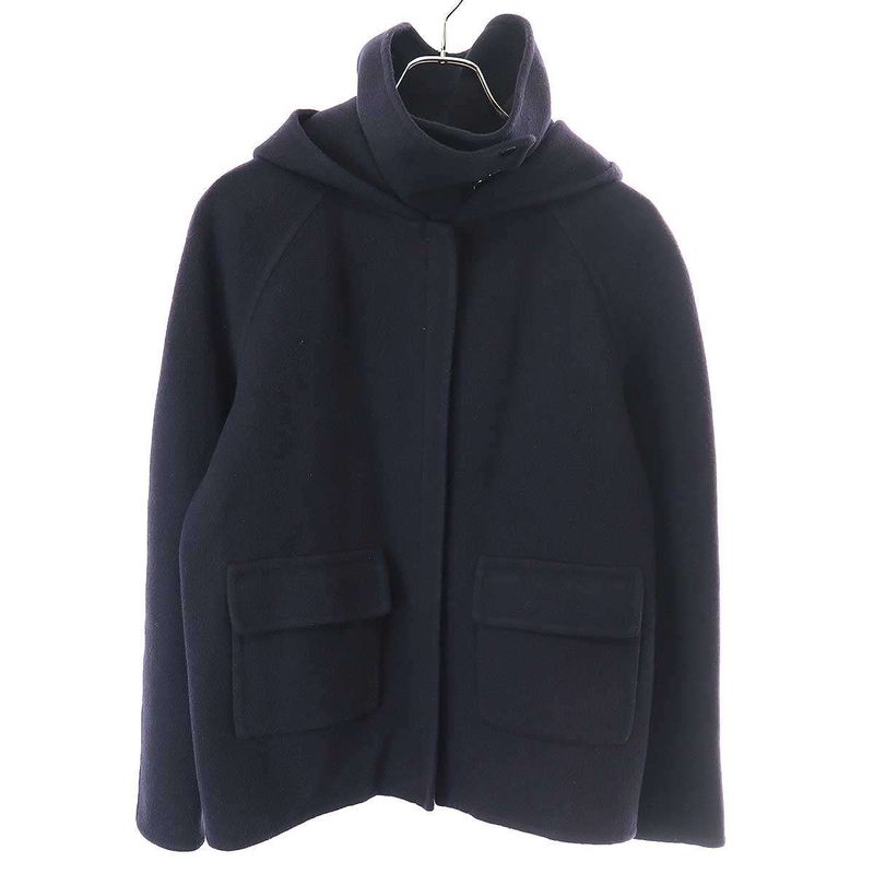 Celine by Phoebe Philo Celine Phoebe Philo Double Face Cashmere Hooded Short