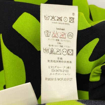 Louis Vuitton Id9 Graffiti Leggings Relaxed Pants L Black Green — view 9