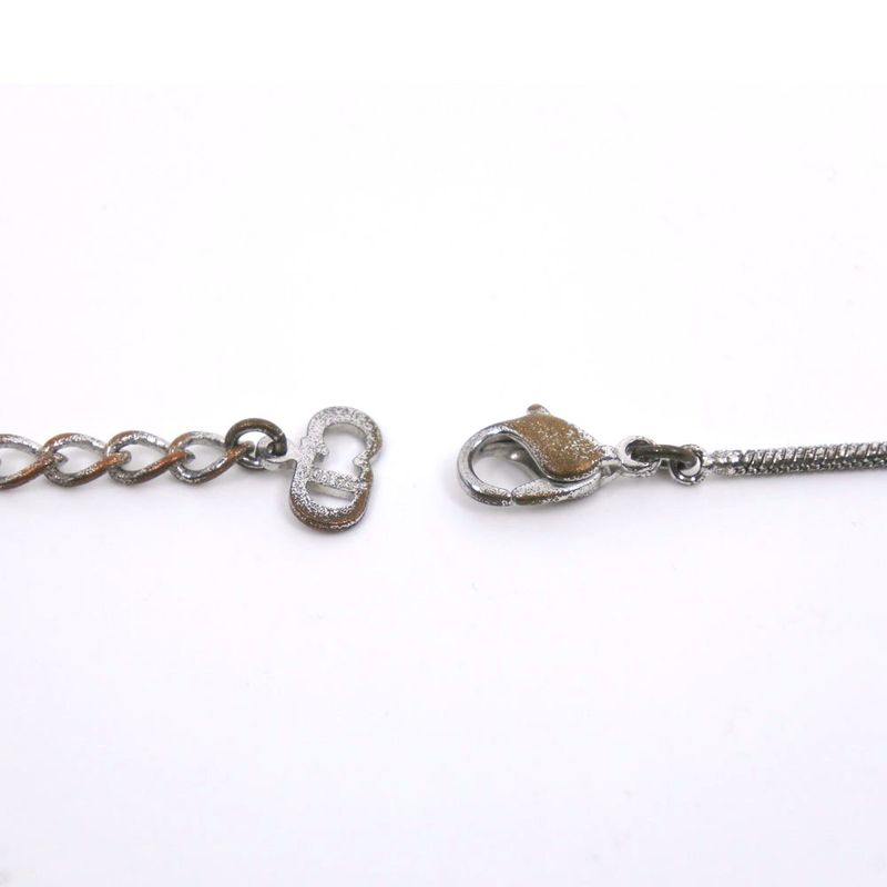 [dior] Christian Dior Trotter Rhinestone Ladies 8.7g Necklace