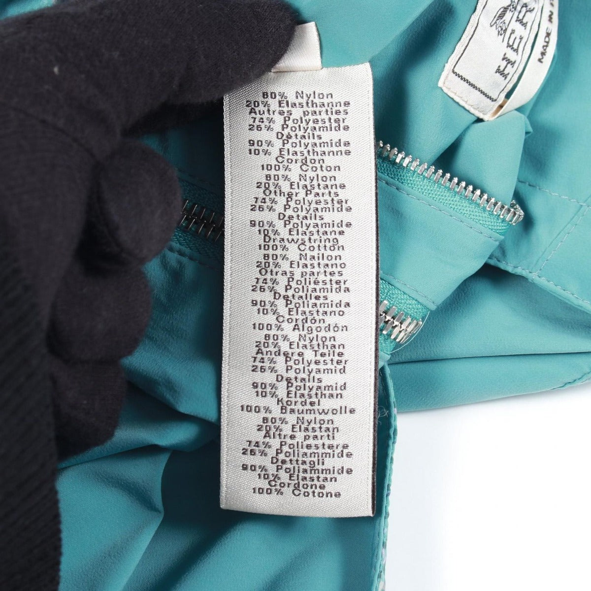 Hermes Vest Nylon Green 56 — view 5