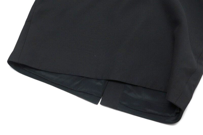 Gucci Dress Size 36 Silk Blend Wool Short Sleeves Tight Midi Dress Made In