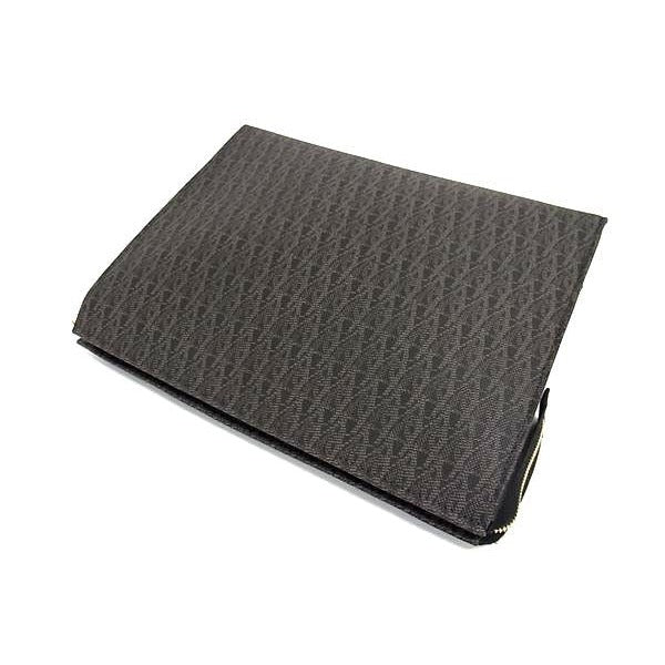 Saint Laurent All Over Pattern Clutch Bag Second Black — view 4