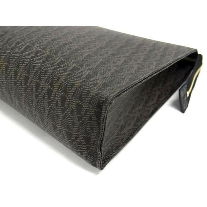 Saint Laurent All Over Pattern Clutch Bag Second Black — view 6