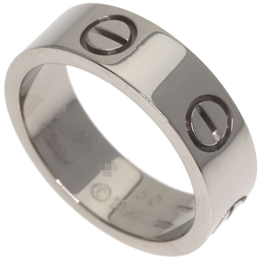 Cartier Love Ring 50 18K White Gold